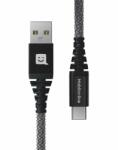 Mobilonline ECO KÁBEL Kevlar USB/USB-C 1.2 M 60W antracit