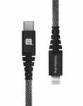 Mobilonline ECO KÁBEL Kevlar USB-C/ Lightning 1.2 M 60W antracit