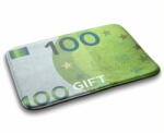  tulup. hu Fürdőszoba szőnyeg Euro banknote money 75x45 cm Fehér