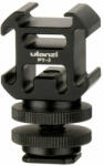 ULANZI PT-3S Cold Shoe Vakupapucs elosztó - hármas szétosztó mount adapter (0915)