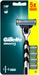 Gillette Mach3 borotva + 5 borotvafej