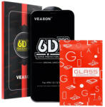  Samsung Galaxy A54 5G / S23 FE 6D Full Glue teljes kijelzős edzett üvegfólia (tempered glass) 9H keménységű, fekete