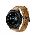 DUX DUCIS YA - valódi bőr szíj Samsung Galaxy Watch / Huawei Watch / Honor Watch (20mm-es szíj) barna