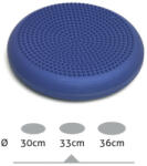 Togu Dynair® Senso® ülőpárna M 33 cm kék/lila