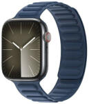 DUX DUCIS BL - finom szövött mágneses szíj Apple Watch 42/ 44/ 45mm kék