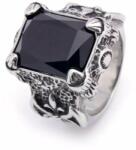 BeSpecial Inel inox cu zirconiu negru Viking (ISTF0010_182)