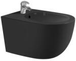 Fluminia Bideu suspendat, Fluminia, Minerva, negru mat (2210BBM) - klassconfort