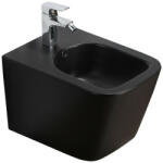 Fluminia Bideu suspendat, Fluminia, Paris, negru mat (D2350BM) - klassconfort