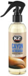 K2 | CAYON Deocar légfrissítő - valódi bőr illatosító | 250 ml