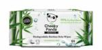 The Cheeky Panda Șervețele umede, 64 buc - The Cheeky Panda Biodegradable Bamboo Baby Wipes 64 buc