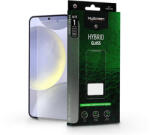 Samsung SM-S926 Galaxy S24+ rugalmas üveg képernyővédő fólia - MyScreen Protector Hybrid Glass Green - átlátszó