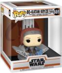 Funko POP! Star Wars: The Mandalorian - Bo Katan Kryze on throne figura #669 (FU76545)
