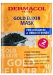 Dermacol Zen Gold Elixir mască hrănitoare Caviar Face Mask 2 x 8 ml Masca de fata