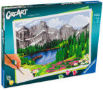 Ravensburger Set de pictură Ravensburger CreArt - Priveliște spre munte (20155)
