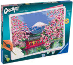 Ravensburger Set de pictură Ravensburger CreArt - Cires japonez înflorit (20177)