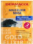  Dermacol Zen Gold Elixir tápláló maszk Caviar Face Mask 2 x 8 ml