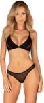 Obsessive Latinesa 2-pcs Set Black XL/XXL