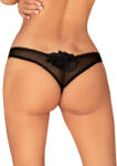 Obsessive Latinesa Crotchless Thong Black XS/S