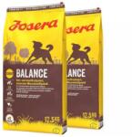 Josera Balance 2 x 12, 5kg idősebb vagy kevésbé aktív kutyák számára