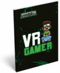  BossTeam VR Gamer papírfedeles notesz - A7 (LIZ-23073901)