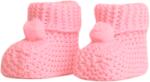 Babywell Botosei tricotati pentru bebelusi cu ciucure (C30383)