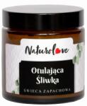 Naturolove Lumânare parfumată Prună - Naturolove 120 ml