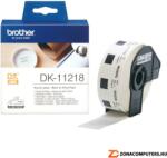 Brother DK-11218 elővágott öntapadós címke 400db/tekercs 24mm x 90mm White (DK11218)