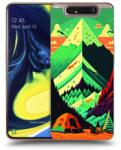 Picasee Husă transparentă din silicon pentru Samsung Galaxy A80 A805F - Whistler