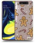Picasee Husă transparentă din silicon pentru Samsung Galaxy A80 A805F - Gingerbread