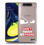 Picasee Husă transparentă din silicon pentru Samsung Galaxy A80 A805F - Cloudy Eye - Transparent