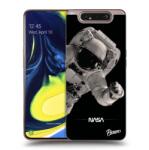 Picasee Husă transparentă din silicon pentru Samsung Galaxy A80 A805F - Astronaut Big
