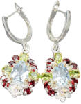 Frumoasa Venetiana Cercei argint topaz (C2312)