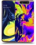 Picasee Husă transparentă din silicon pentru Samsung Galaxy A80 A805F - Burn