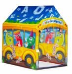 ECOTOYS Cort de joaca pentru copii autobuzul vesel, Ecotoys, 7201AR