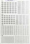 TRIPLE 9 Decaluri, autocolante, stickere machete auto cu logo Toyota (water slide) scala 1/64, 1/43, 1/24, 1/181/43 (26049)
