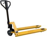 Caterpillar Gumikerekes 2.5 t teherbírású poliuretán dupla görgős PRÉMIUM kézi raklapemelő