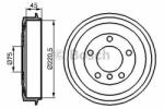 Bosch Tambur frana BMW Seria 3 Cupe (E36) (1992 - 1999) BOSCH 0 986 477 043