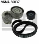 SKF Set curea transmisie cu caneluri RENAULT LAGUNA II Grandtour (KG0/1) (2001 - 2016) SKF VKMA 36037
