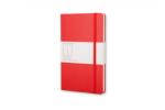 Moleskine Notesz Qp062r Kemény Piros ""l"" Sima (7490136001) (7490136001)