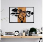 Asir Fali dekoráció 90x58 cm fa/fém faág mintával 891TNL3153 (AS1717)