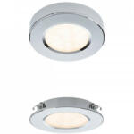Redo Group Beépíthető LED spot lámpa, 3W, hidegfehér fényű, krómozott (MT 142 LED) (70369)