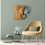 Asir Fali dekoráció 96x79 cm szerelem fa/fém 899SKL2302 (AS1722)