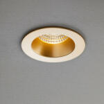 Redo Group Beépíthető LED spot lámpa, 9W, hidegfehér fényű, 9 cm, matt arany színben (MT 144) (70381)