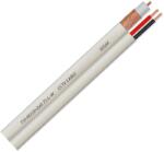  Cablu coaxial RG59 si alimentare 2x0.75mm, Alb, rola 100 metri (TSY-RG59+2X0.75-L-W)