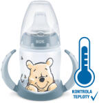 Nuk - Biberon de învățare DISNEY-Bear Pooh cu control al temperaturii150 ml gri (10743945s)