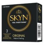 LifeStyles SKYN Original-latexmentes condom. Lifestyle SKYN Original-3db - szexshop
