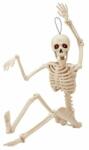 Joyin Halloween csontváz világító szemekkel, mozgatható testrészekkel, 60 cm