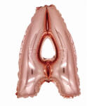 Balloons4party Balon folie litera A rose gold 40 cm