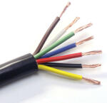 Multipa Kábel 7 eres, 6 x 0, 75 mm + 1 mm, gumi szigetelés | MULTIPA