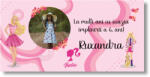 Personal Banner pentru ziua de naștere cu fotografie - Barbie Dimensiunea bannerului: 130 x 65 cm